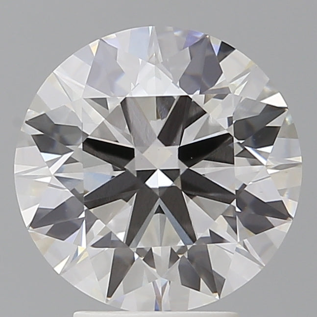 4.08 Carat Round Shaped, Ideal Cut, F Color, VVS2 Clarity, IGI Certified Lab Grown Diamond