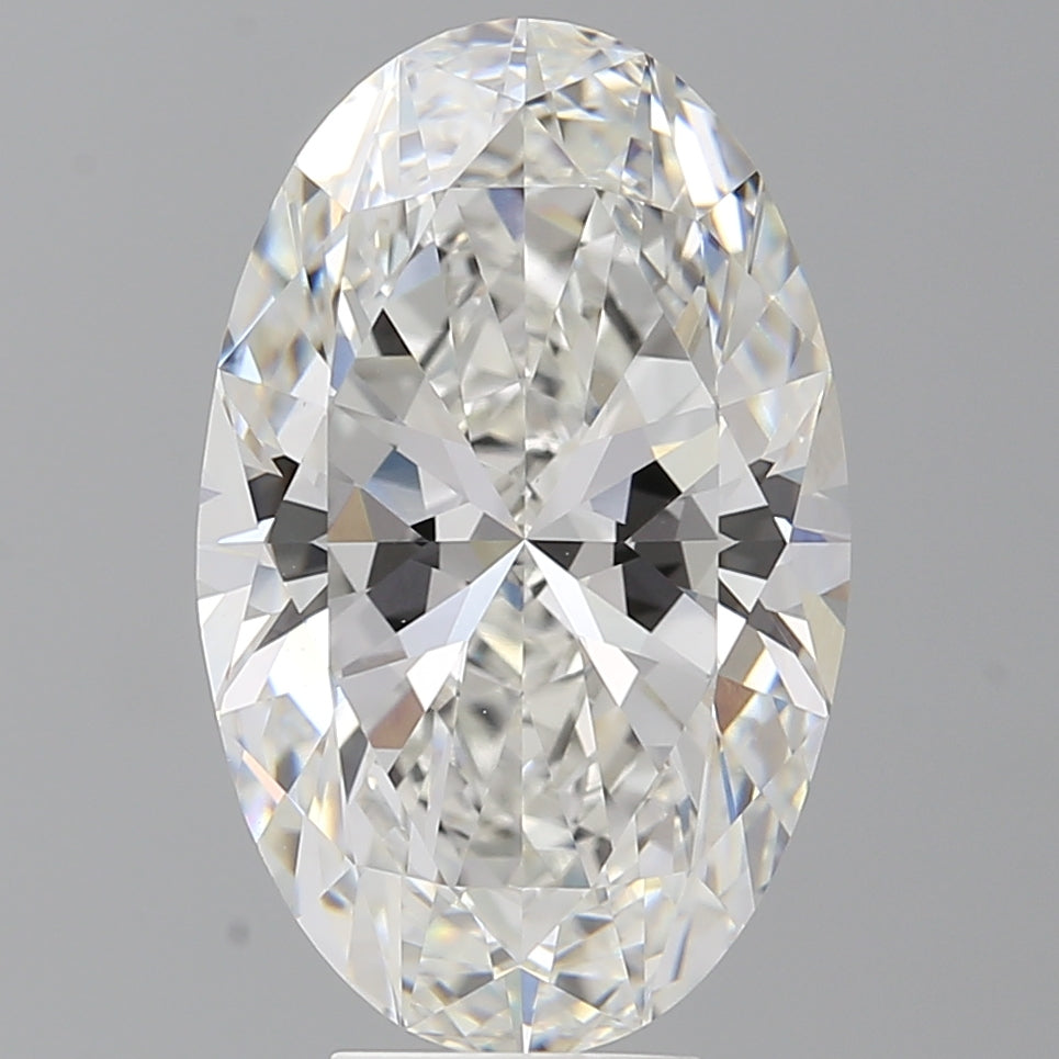 7.10 Carat Oval Shaped, Ideal Cut, E Color, VVS2 Clarity, IGI Certified Lab Grown Diamond