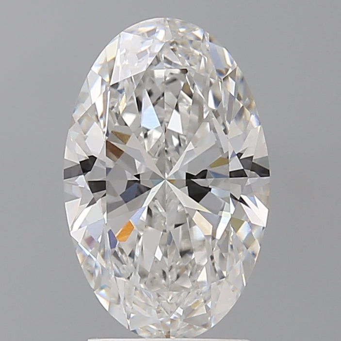 2.60 Carat Oval Shaped, Ideal Cut, E Color, VS1 Clarity, IGI Certified Lab Grown Diamond