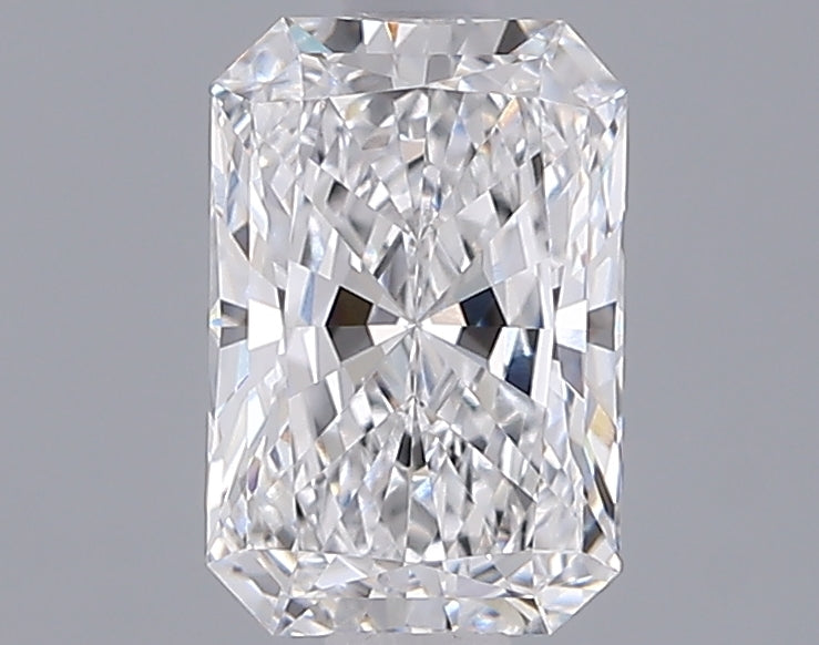 1.29 Carat Radiant Shaped, Ideal Cut, D Color, VVS1 Clarity, IGI Certified Lab Grown Diamond