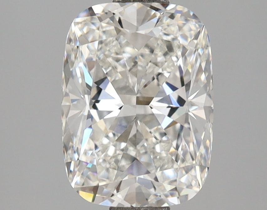 2.06 Carat Cushion Shaped, Ideal Cut, F Color, VVS2 Clarity, IGI Certified Lab Grown Diamond
