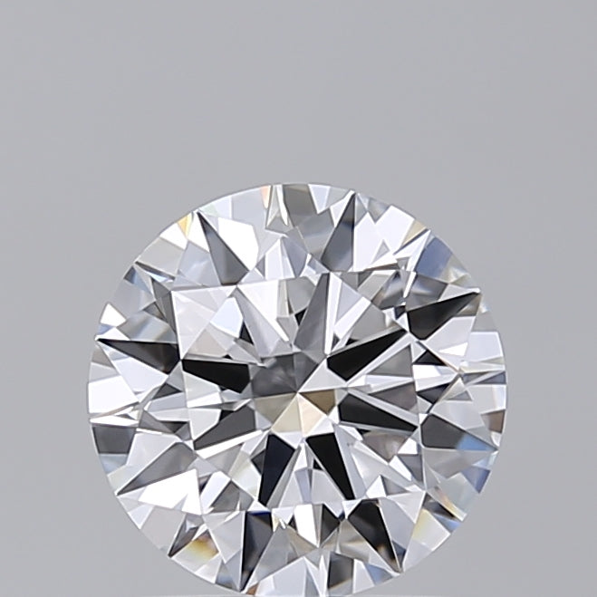 1.52 Carat Round Shaped, Ideal Cut, D Color, VVS2 Clarity, IGI Certified Lab Grown Diamond