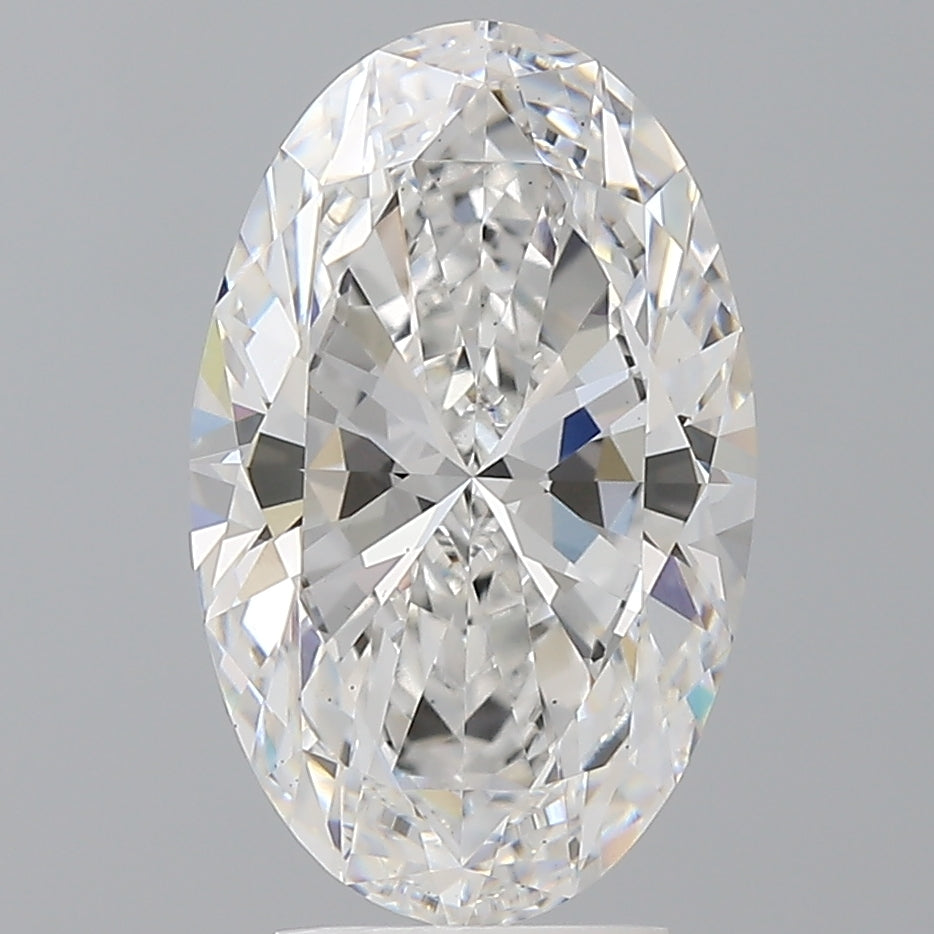 4.00 Carat Oval Shaped, Ideal Cut, E Color, VS1 Clarity, IGI Certified Lab Grown Diamond
