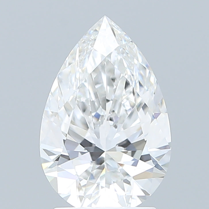 2.29 Carat Pear Shaped, Ideal Cut, D Color, VVS1 Clarity, IGI Certified Lab Grown Diamond