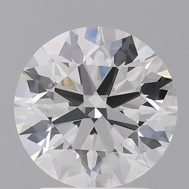 2.54 Carat Round Shaped, Ideal Cut, F Color, VVS2 Clarity, IGI Certified Lab Grown Diamond