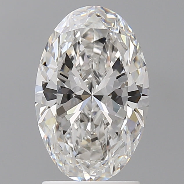 2.05 Carat Oval Shaped, Ideal Cut, F Color, VVS2 Clarity, IGI Certified Lab Grown Diamond