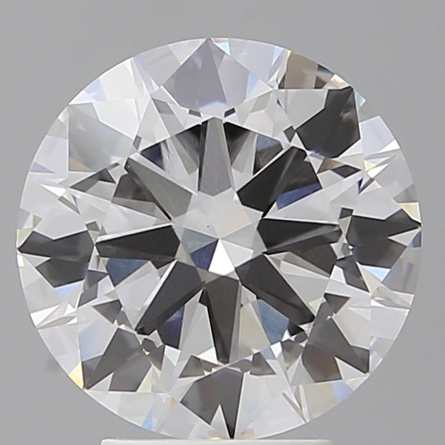 4.03 Carat Round Shaped, Excellent Cut, E Color, VVS2 Clarity, IGI Certified Lab Grown Diamond