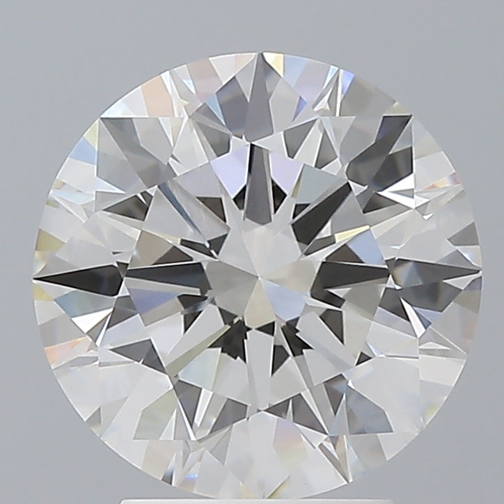 3.53 Carat Round Shaped, Ideal Cut, E Color, VVS2 Clarity, IGI Certified Lab Grown Diamond