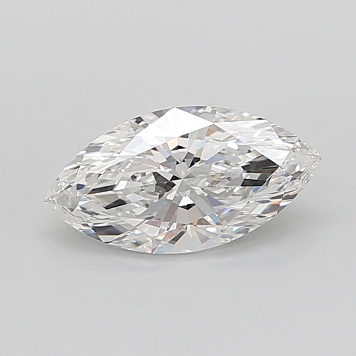 2.53 Carat Marquise Shaped, Ideal Cut, E Color, VVS2 Clarity, IGI Certified Lab Grown Diamond