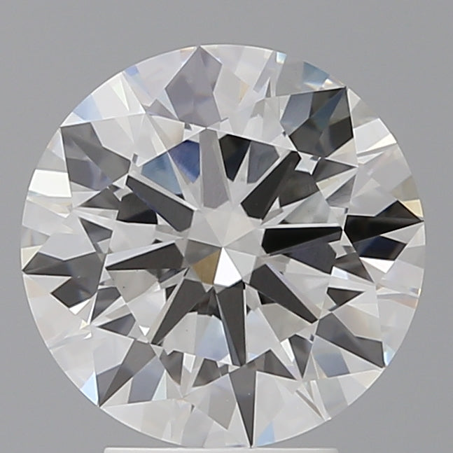 4.00 Carat Round Shaped, Ideal Cut, F Color, VVS2 Clarity, IGI Certified Lab Grown Diamond