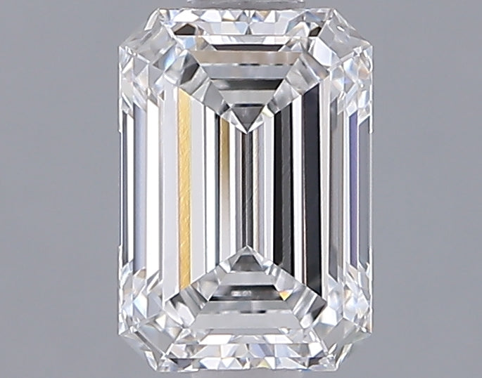 1.29 Carat Emerald Shaped, Ideal Cut, D Color, IF Clarity, IGI Certified Lab Grown Diamond