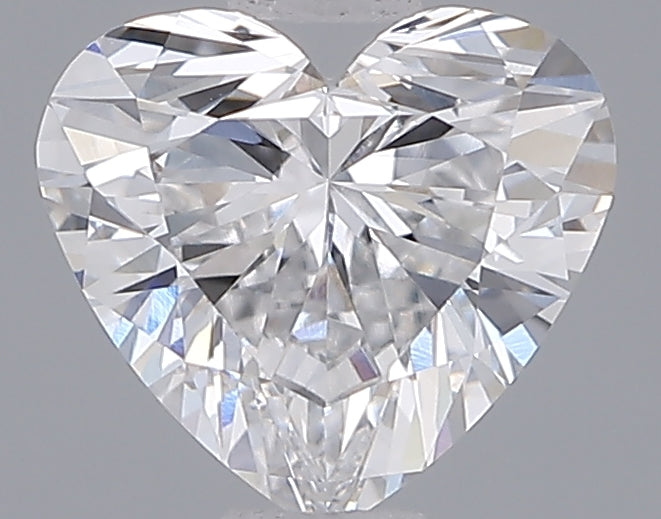 1.05 Carat Heart Shaped, Ideal Cut, D Color, VVS2 Clarity, IGI Certified Lab Grown Diamond