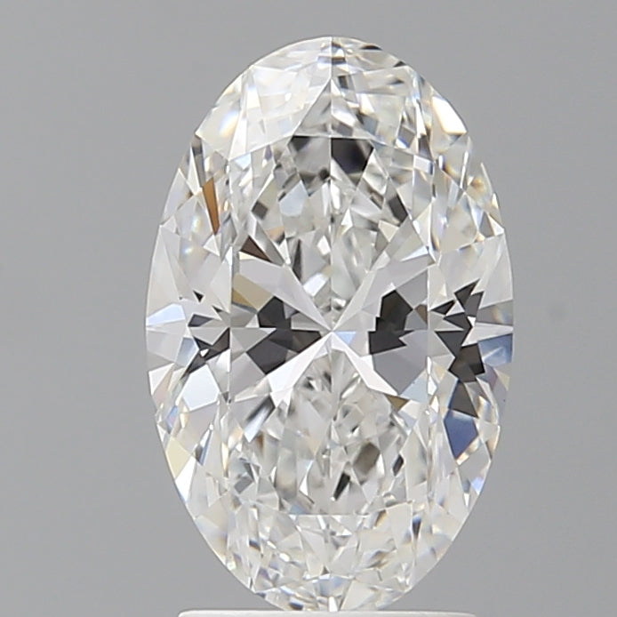 2.52 Carat Oval Shaped, Excellent Cut, E Color, VVS2 Clarity, IGI Certified Lab Grown Diamond