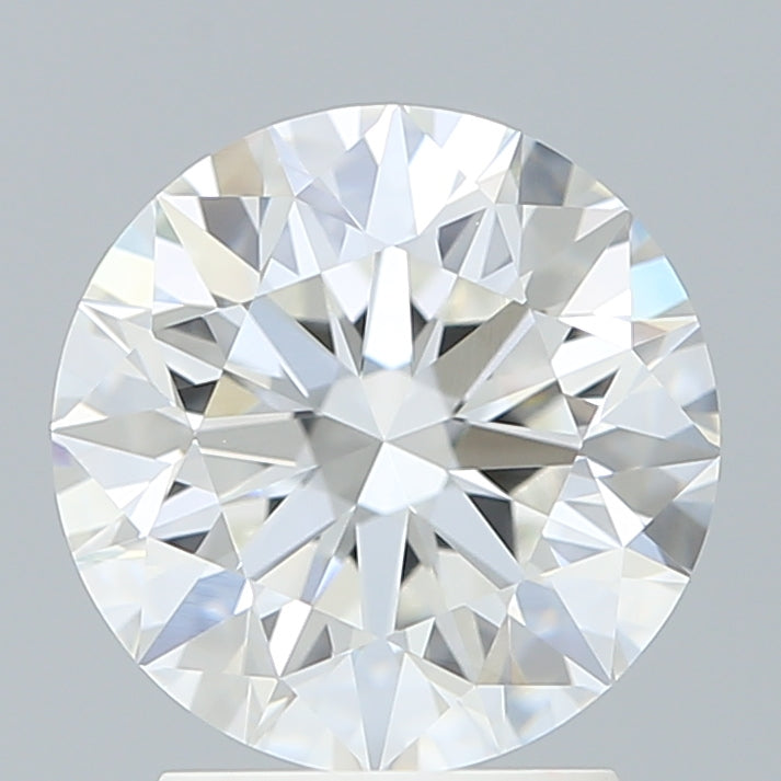 2.60 Carat Round Shaped, Excellent Cut, E Color, VVS1 Clarity, IGI Certified Lab Grown Diamond