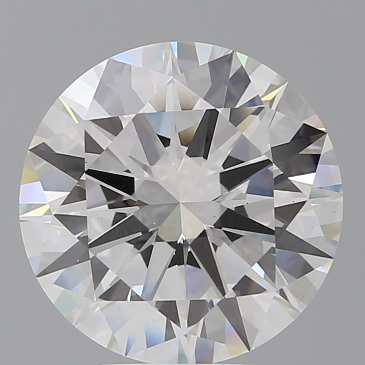 5.57 Carat Round Shaped, Excellent Cut, E Color, VS2 Clarity, IGI Certified Lab Grown Diamond