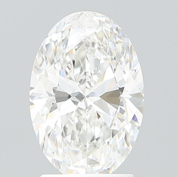 2.29 Carat Oval Shaped, Ideal Cut, E Color, VVS2 Clarity, IGI Certified Lab Grown Diamond