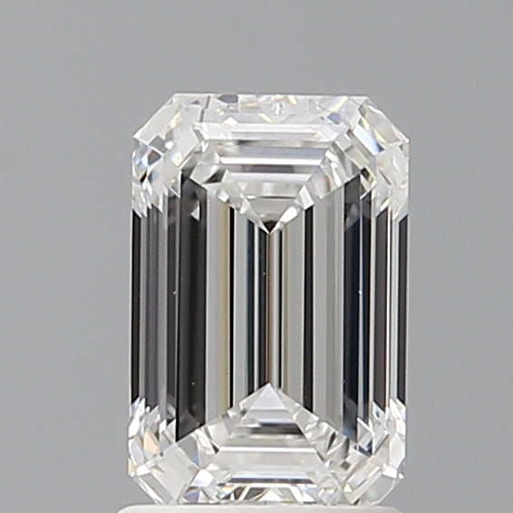 1.53 Carat Emerald Shaped, Ideal Cut, E Color, VVS2 Clarity, IGI Certified Lab Grown Diamond