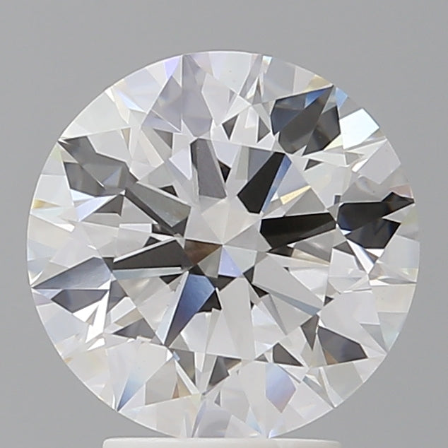 3.52 Carat Round Shaped, Ideal Cut, E Color, VVS2 Clarity, IGI Certified Lab Grown Diamond