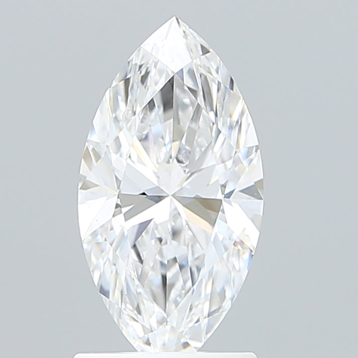 1.54 Carat Marquise Shaped, Ideal Cut, E Color, VVS1 Clarity, IGI Certified Lab Grown Diamond