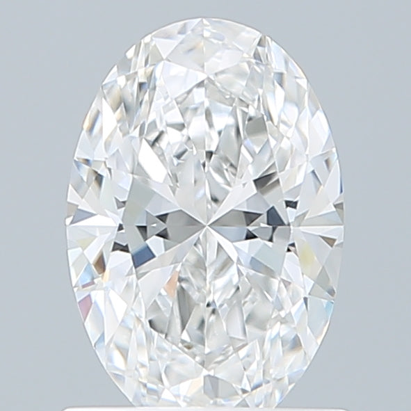 1.03 Carat Oval Shaped, Ideal Cut, D Color, VVS2 Clarity, IGI Certified Lab Grown Diamond