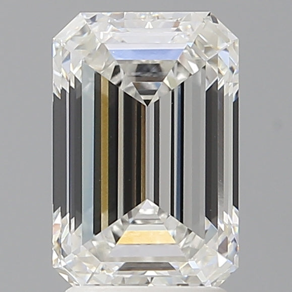 2.60 Carat Emerald Shaped, Ideal Cut, F Color, VVS1 Clarity, IGI Certified Lab Grown Diamond
