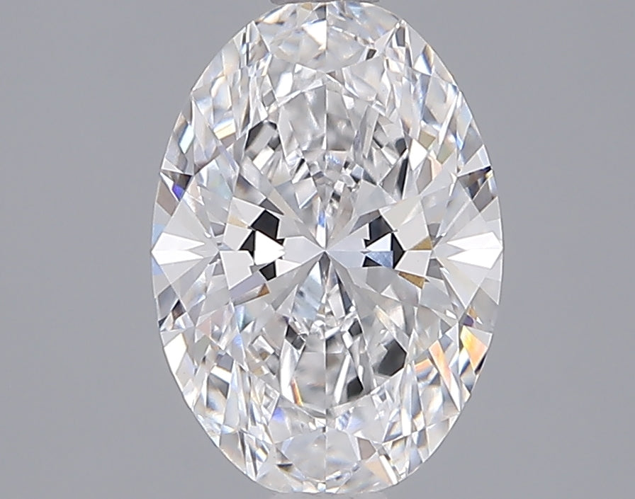 2.05 Carat Oval Shaped, Ideal Cut, D Color, VVS2 Clarity, IGI Certified Lab Grown Diamond