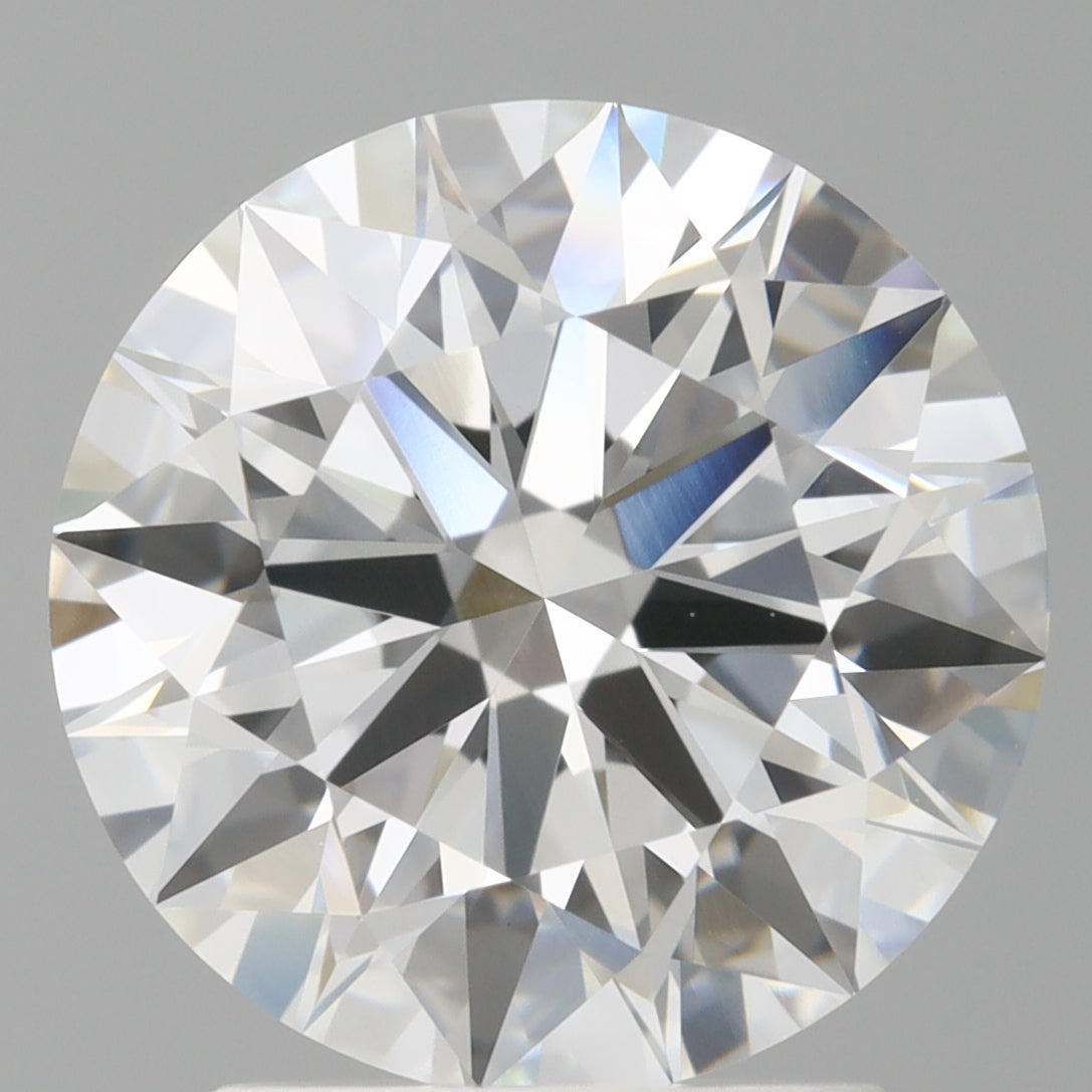 2.60 Carat Round Shaped, Ideal Cut, E Color, VVS2 Clarity, IGI Certified Lab Grown Diamond