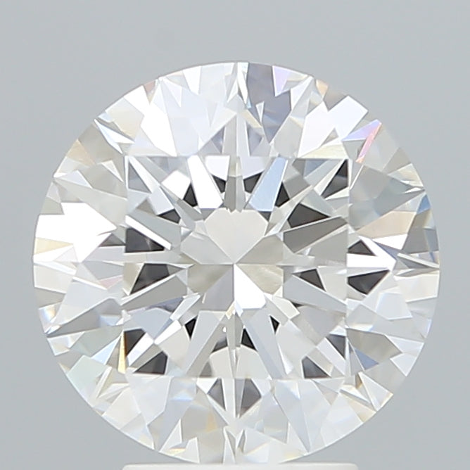 4.20 Carat Round Shaped, Ideal Cut, E Color, VVS2 Clarity, IGI Certified Lab Grown Diamond