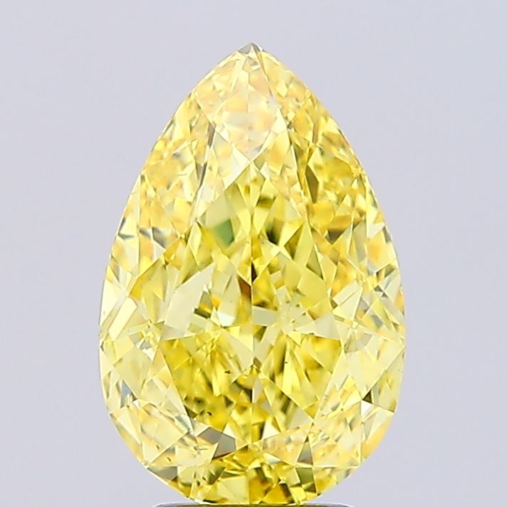 4.00 Carat Pear Shaped, Excellent Cut, VS2 Clarity, IGI Certified Lab Grown Diamond