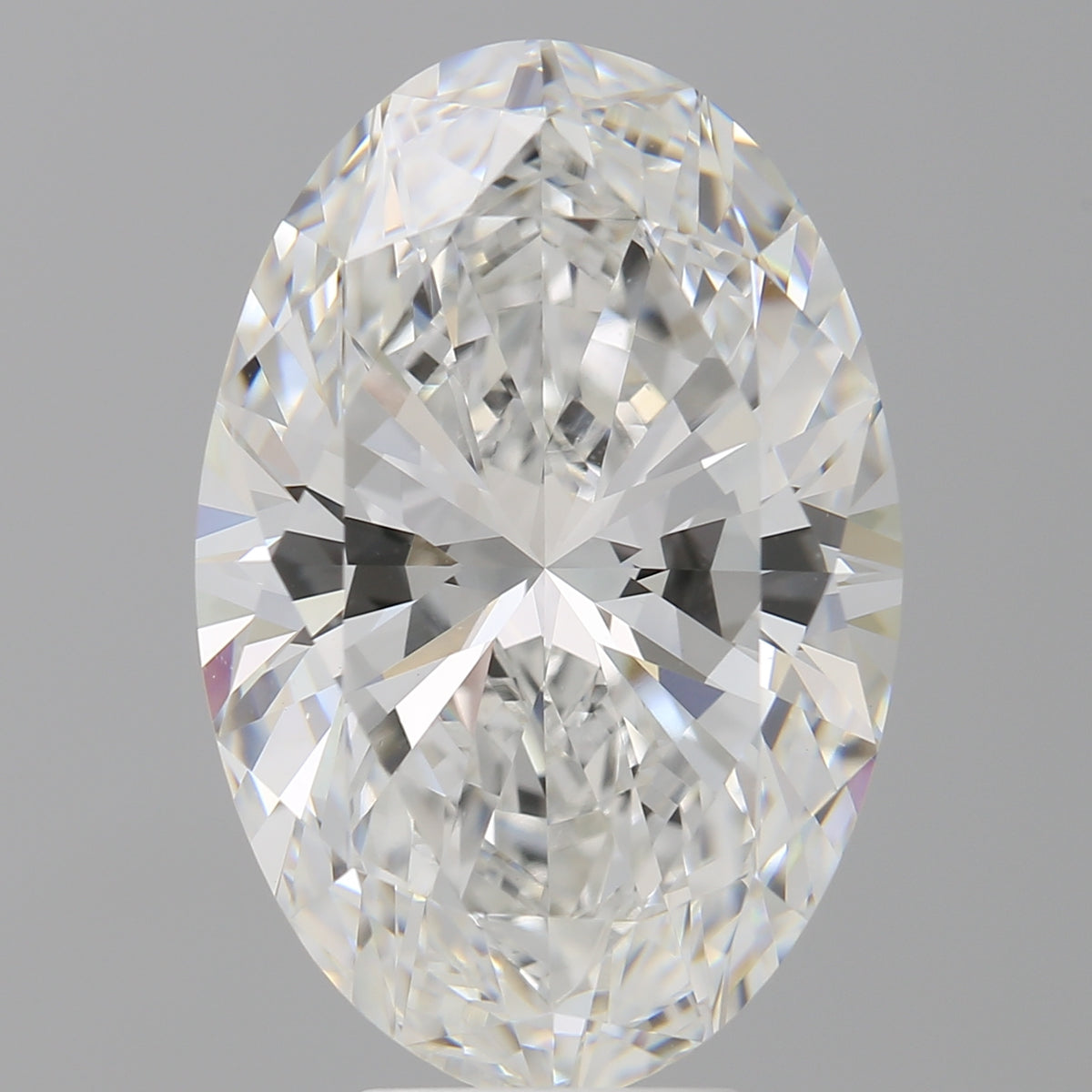 8.02 Carat Oval Shaped, Ideal Cut, F Color, VVS2 Clarity, IGI Certified Lab Grown Diamond