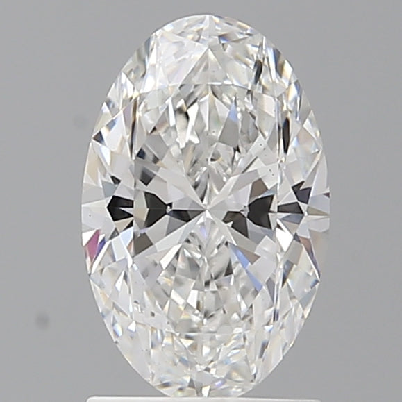 1.59 Carat Oval Shaped, Ideal Cut, D Color, VVS2 Clarity, IGI Certified Lab Grown Diamond