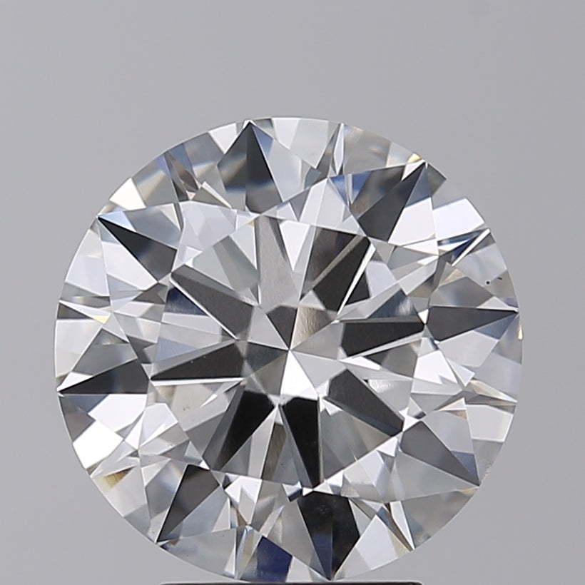 4.22 Carat Round Shaped, Ideal Cut, H Color, VS1 Clarity, IGI Certified Lab Grown Diamond