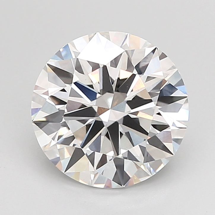 3.03 Carat Round Shaped, Ideal Cut, E Color, VS1 Clarity, IGI Certified Lab Grown Diamond