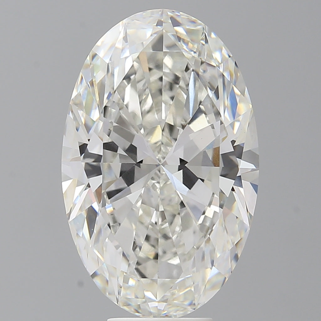8.59 Carat Oval Shaped, Ideal Cut, G Color, VVS2 Clarity, IGI Certified Lab Grown Diamond