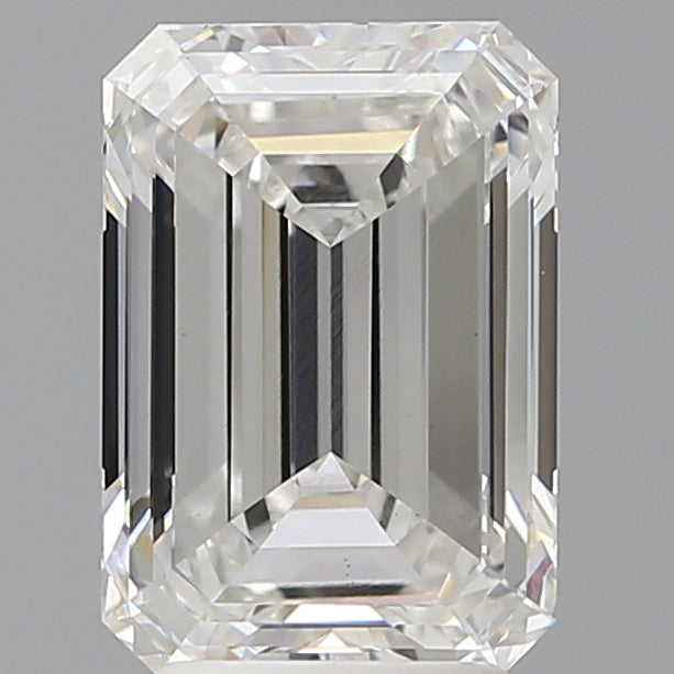3.51 Carat Emerald Shaped, Excellent Cut, E Color, VS1 Clarity, IGI Certified Lab Grown Diamond