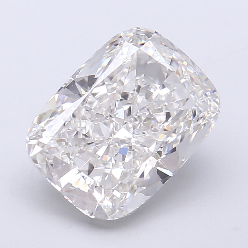 4.61 Carat Cushion Shaped, Very Good Cut, E Color, VVS2 Clarity, IGI Certified Lab Grown Diamond