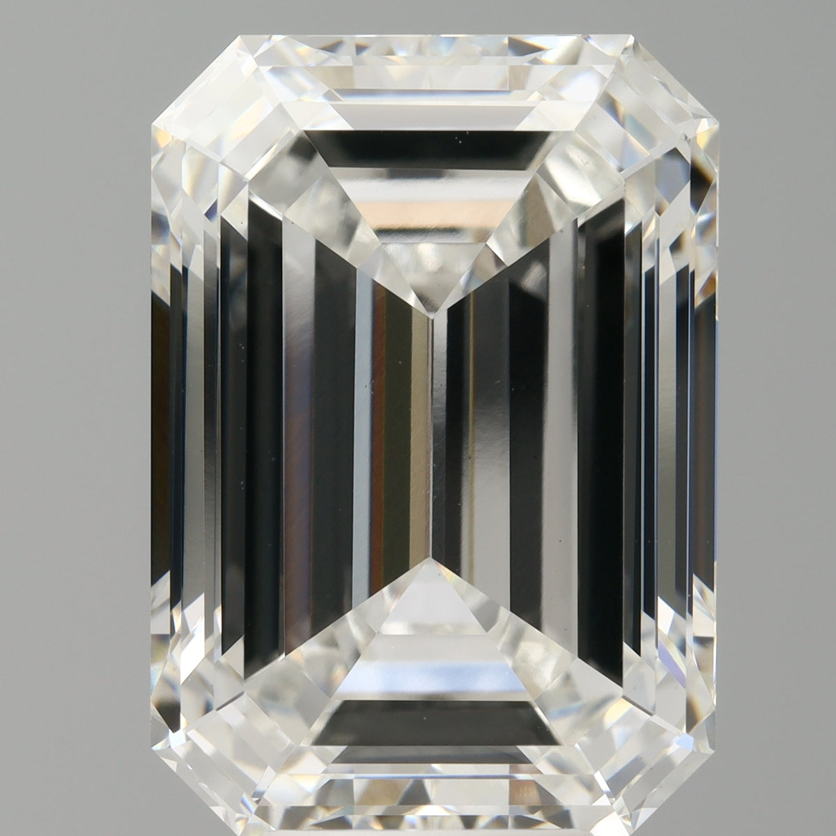 9.09 Carat Emerald Shaped, Excellent Cut, F Color, VS1 Clarity, IGI Certified Lab Grown Diamond