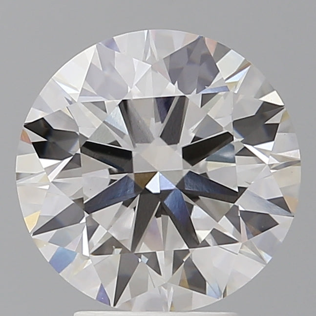 4.07 Carat Round Shaped, Ideal Cut, F Color, VS1 Clarity, IGI Certified Lab Grown Diamond