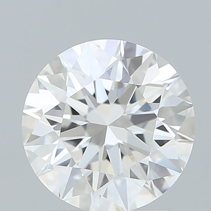 2.09 Carat Round Shaped, Excellent Cut, F Color, VVS2 Clarity, IGI Certified Lab Grown Diamond