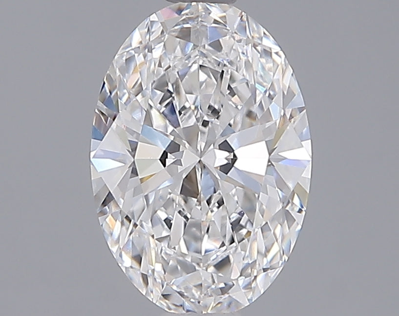 1.54 Carat Oval Shaped, Ideal Cut, D Color, VVS2 Clarity, IGI Certified Lab Grown Diamond