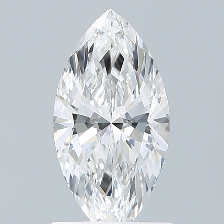 1.10 Carat Marquise Shaped, Ideal Cut, E Color, VVS2 Clarity, IGI Certified Lab Grown Diamond
