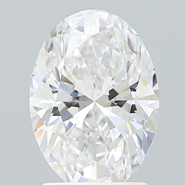 2.08 Carat Oval Shaped, Excellent Cut, E Color, VVS2 Clarity, IGI Certified Lab Grown Diamond