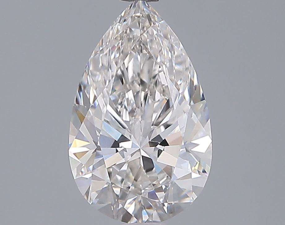 1.77 Carat Pear Shaped, Ideal Cut, F Color, VVS1 Clarity, IGI Certified Lab Grown Diamond