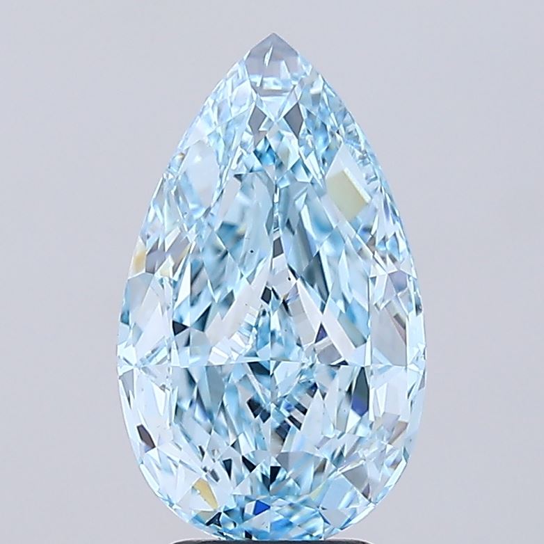 4.50 Carat Pear Shaped, Excellent Cut, VS2 Clarity, IGI Certified Lab Grown Diamond