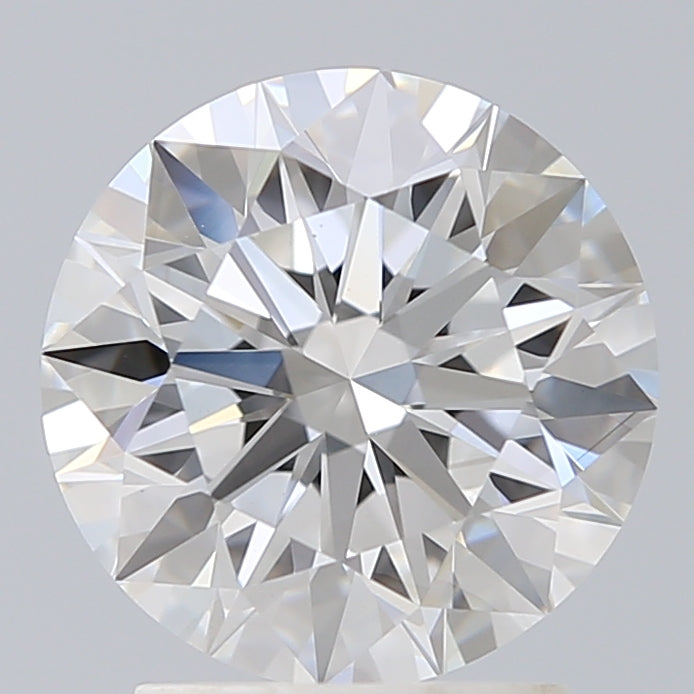 2.41 Carat Round Shaped, Ideal Cut, F Color, VS1 Clarity, IGI Certified Lab Grown Diamond