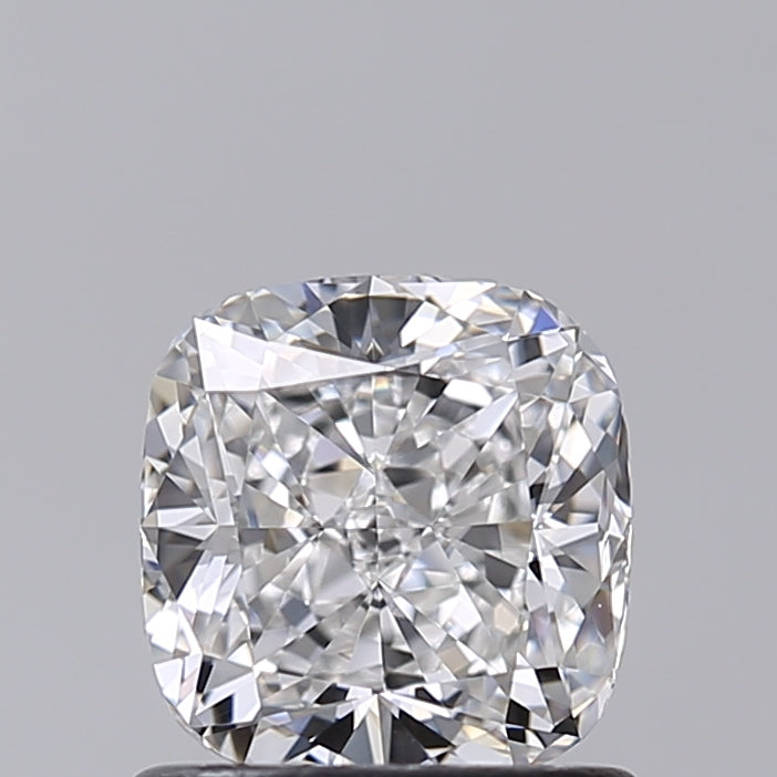 1.02 Carat Cushion Shaped, Excellent Cut, D Color, VVS2 Clarity, IGI Certified Lab Grown Diamond