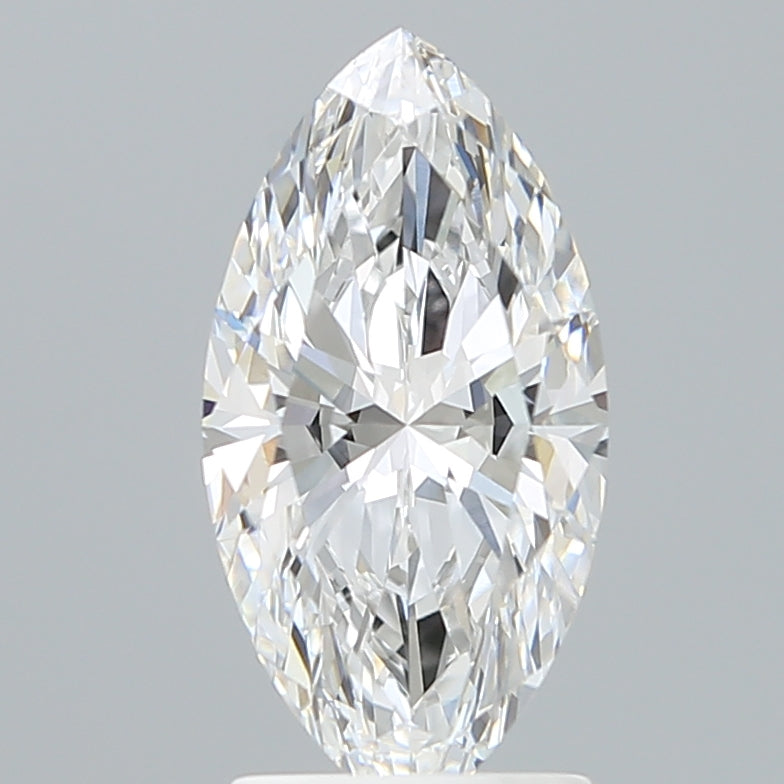 2.08 Carat Marquise Shaped, Ideal Cut, D Color, VVS2 Clarity, IGI Certified Lab Grown Diamond