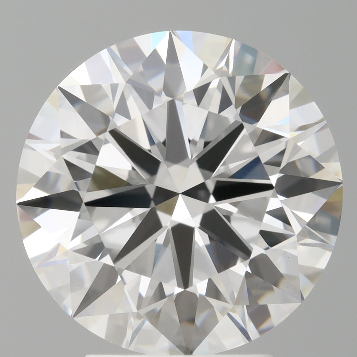 4.10 Carat Round Shaped, Ideal Cut, E Color, VVS2 Clarity, IGI Certified Lab Grown Diamond