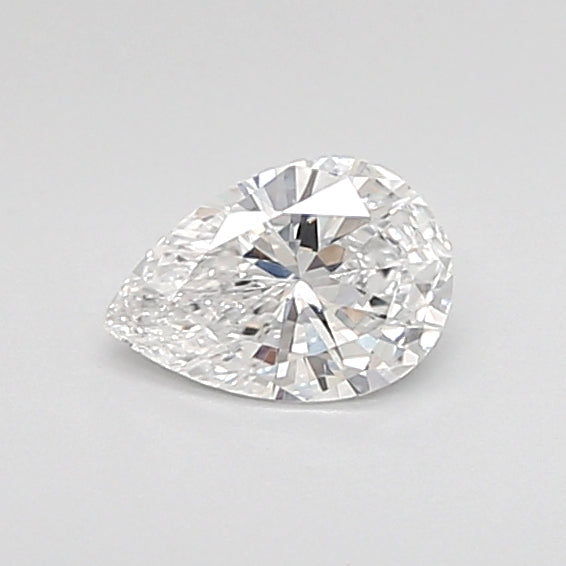 0.31 Carat Pear Shaped, Very Good Cut, D Color, VVS2 Clarity, IGI Certified Lab Grown Diamond