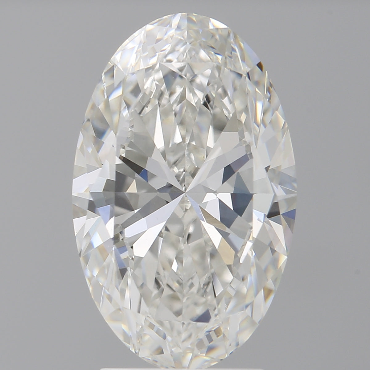 3.51 Carat Oval Shaped, Ideal Cut, F Color, VVS2 Clarity, IGI Certified Lab Grown Diamond